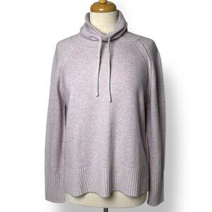 Marta's Private Label Soft Lavender Purple 100% Cashmere Sweater Turtleneck Sz S